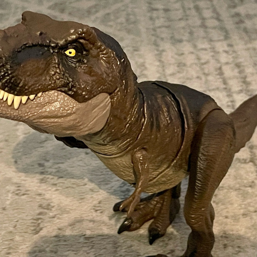 T-Rex mechanical action figure